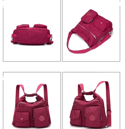 Luxury Handbags Women Bags Designer Waterproof Bylon Cloth Crossbody Bags For Women  Large Capacity Lady Shoulder Bag Tote