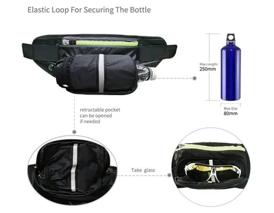 Multifunctional Running Waist Bag Sports Belt