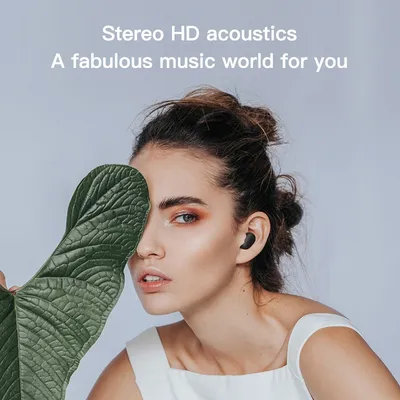 Wireless Bluetooth Headset 5.0 Binaural Stereo In-Ear Motion Waterproof