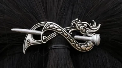 Metal hair clip