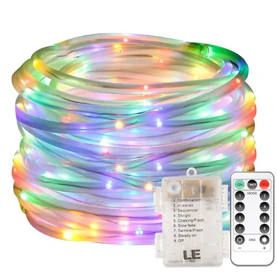 Rainbow tube decorative light string