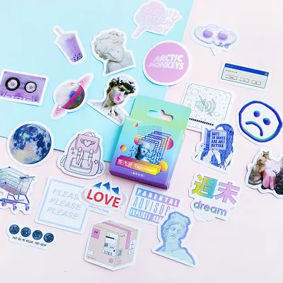 Sticker sticker 46 sheets