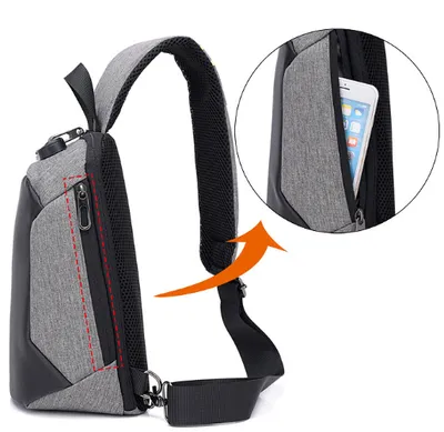 Oxford cloth shoulder bag