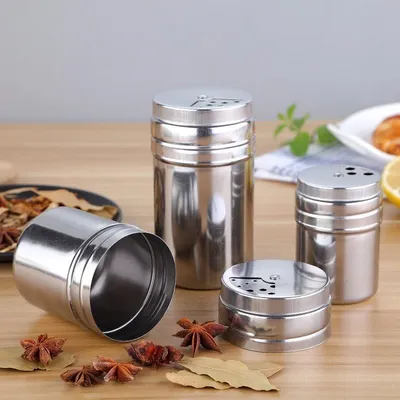 Spice jar stainless steel cruet