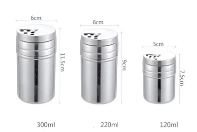 Spice jar stainless steel cruet