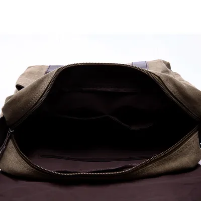 Simple and fashionable canvas casual men's bag