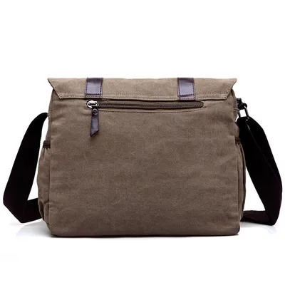 Simple and fashionable canvas casual men's bag
