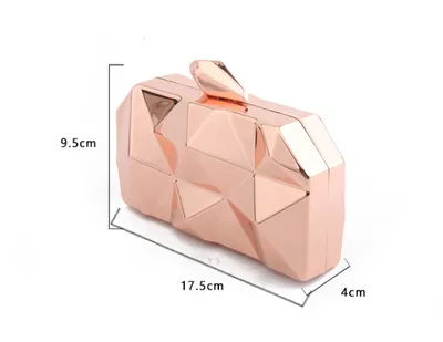 Concave small square iron box