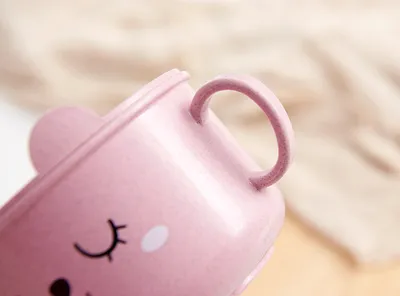 Thickened cartoon bowl with lid