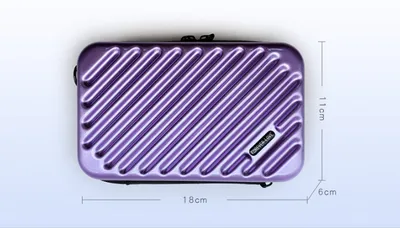 Twill makeup box