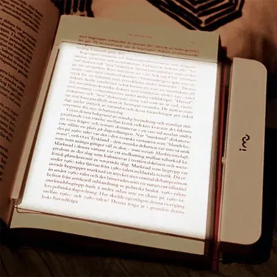 مصباح قراءة LED قابل للتعتيم، مصباح قراءة للعين، مصباح تعلم للكتاب، راتنج أكريليك للقراءة الليلية