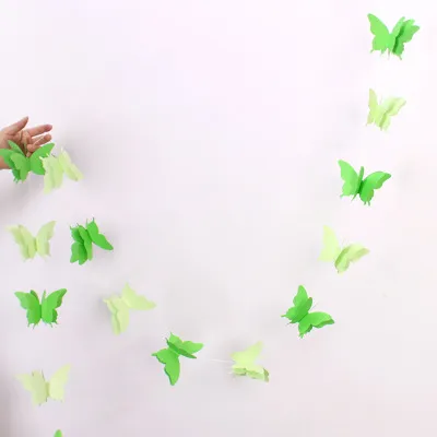 Big butterfly paper pull flower