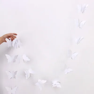 Big butterfly paper pull flower