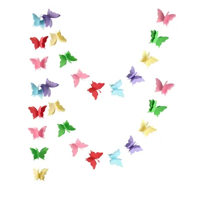 Big butterfly paper pull flower
