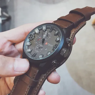Special forces large dial sports watch