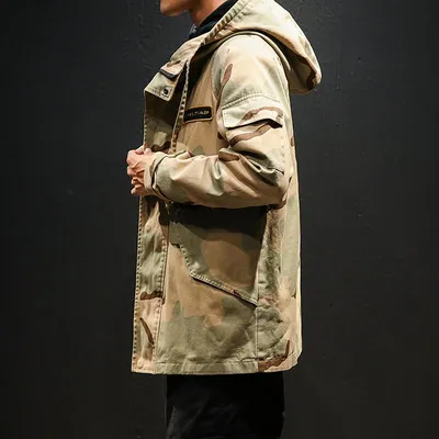 Camouflage tooling jacket