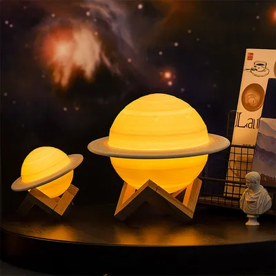 Creative 3D Printing Of Saturn's Intelligent Lunar Light