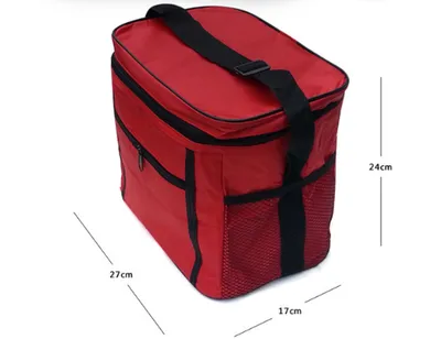 Picnic Portable Ice Pack Food Thermal Bag Food Delivery Oxford Cloth Insulated Cooler Bag For Outdoor Travel Picnic