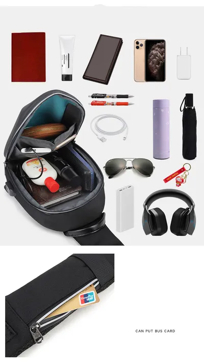 Waterproof Oxford cloth chest bag