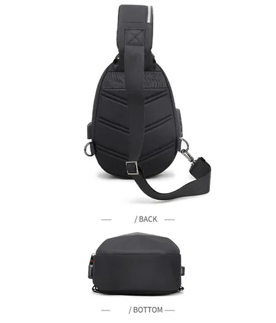 Waterproof Oxford cloth chest bag