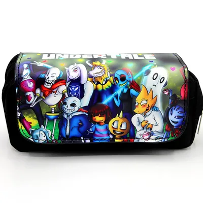 Pencil case with zipper