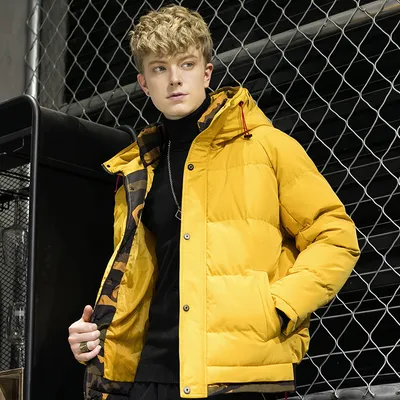 Letter embroidered camouflage coat
