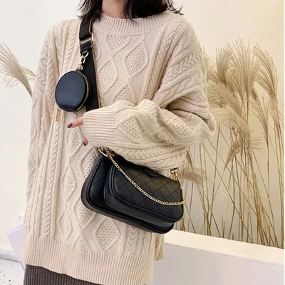Lingge bucket bag