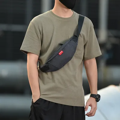 Men's multifunctional sports messenger bag