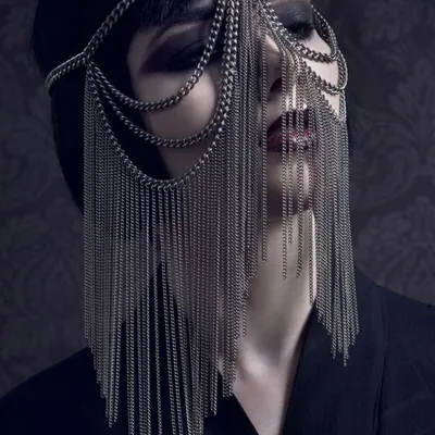 Fringed headdress hair accessories