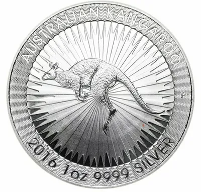 Kangaroo silver-plated craft commemorative coin