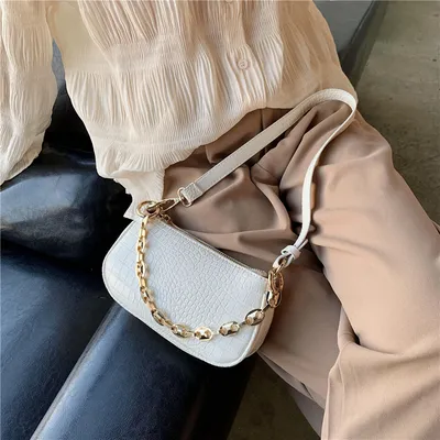 One shoulder armpit bag for women