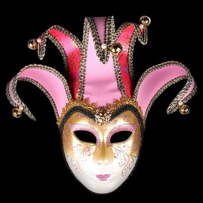 Full face Venetian makeup show headgear