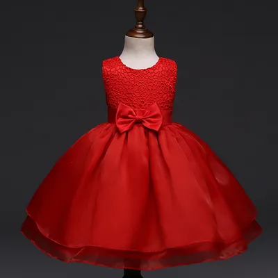 High grade baby wedding dress, baby girl dress, children hook flower, one year old full moon wine, wedding dress wholesale