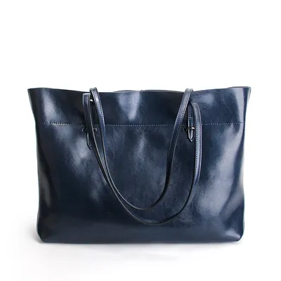 new fashion leather bag leather handbag wax portable single shoulder bag factory Guangzhou one generation