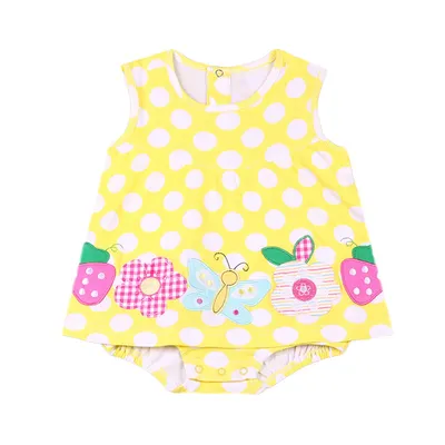 Karatva Girls Dress Summer Summer Summer Baby Princess Dress Skirt Skirt Conjoined 0-1 Years Old Female Baby Summer