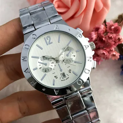 Men's Fashion Quartz Watch Sports Fashion Three Eye Nail Scale Style With Calendar Function Spot
