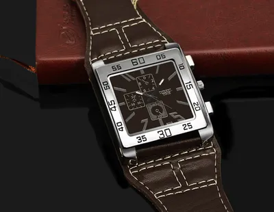Casual Sports Watch Military Watch Square Dial