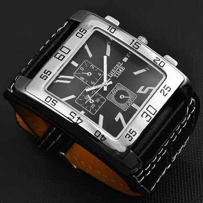 Casual Sports Watch Military Watch Square Dial