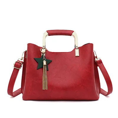new handbag Korean Fashion Shoulder Bag Messenger Bag Handbag tassel PU package factory direct sales