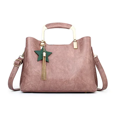 new handbag Korean Fashion Shoulder Bag Messenger Bag Handbag tassel PU package factory direct sales