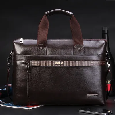Factory wholesale new men's Fashion Bag Satchel Bag business casual computer bag