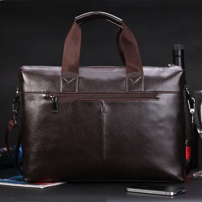 Factory wholesale new men's Fashion Bag Satchel Bag business casual computer bag