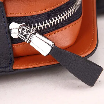 Leather business men's handbag