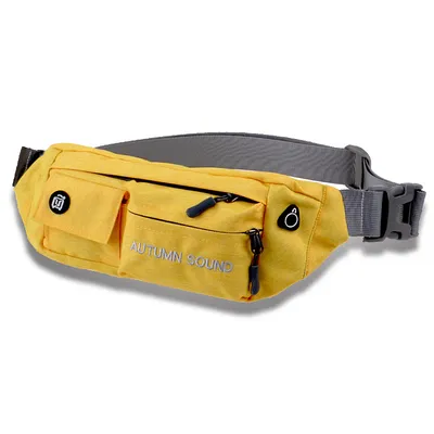 Nylon casual pockets