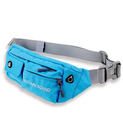 Nylon casual pockets