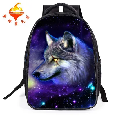 Children's cartoon schoolbag 1-3-6 grade burden on the load of tigers