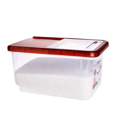 The CH8868 10KG Japanese box slide Gaimi rice bucket migang flour box creative kitchen supplies factory wholesale
