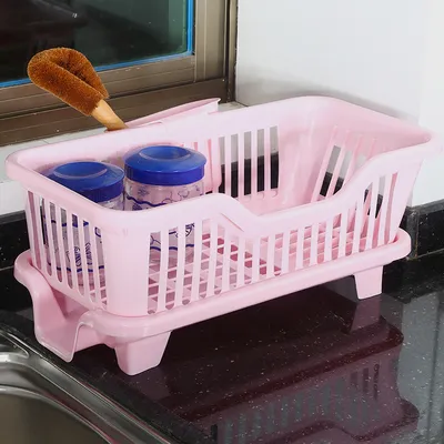 Creative Home Furnishing plastic drainboard thickened multifunctional rack bowl dripper kitchen supplies wholesale