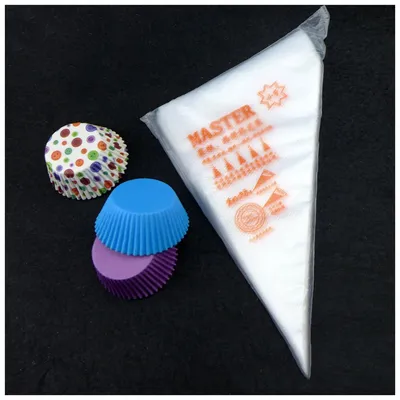 100PCS Disposable Cake Decorating Piping Bags