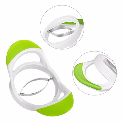 Portable Fruit Mango Slicer Splitter Cutter Peach Pitter Corer Tools Comfortable Grip Design Craft Kitchen Tool